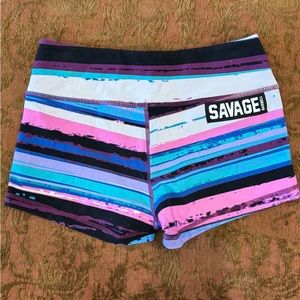 Savage workout shorts. Size small.